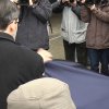 odsłonięcie makiety stadionu miejskiego